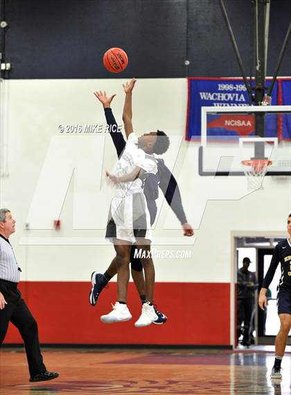 Thumbnail 2 in Queens Grant vs. Hickory Grove Christian (WNC Holiday Classic) photogallery.