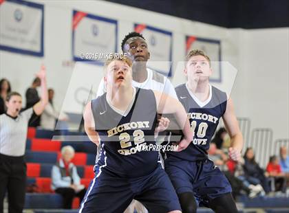 Thumbnail 2 in Queens Grant vs. Hickory Grove Christian (WNC Holiday Classic) photogallery.