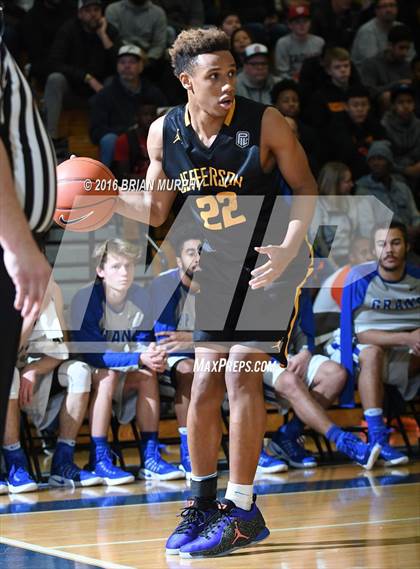 Thumbnail 2 in Jefferson vs. Grant (Les Schwab Invitational) photogallery.