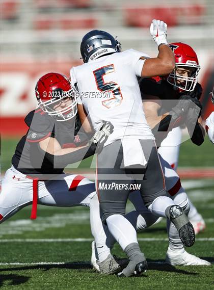 Thumbnail 3 in American Fork vs Skyridge (UHSAA 6A Semifinal) photogallery.