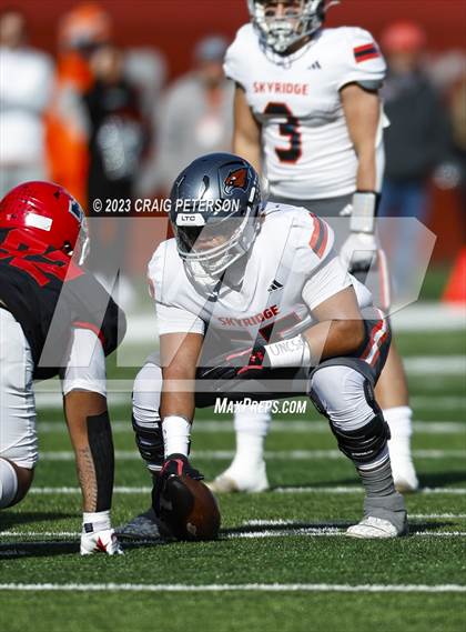 Thumbnail 3 in American Fork vs Skyridge (UHSAA 6A Semifinal) photogallery.