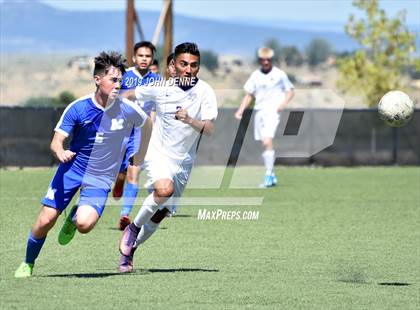 Thumbnail 2 in St. Michael's vs. Kirtland Central photogallery.