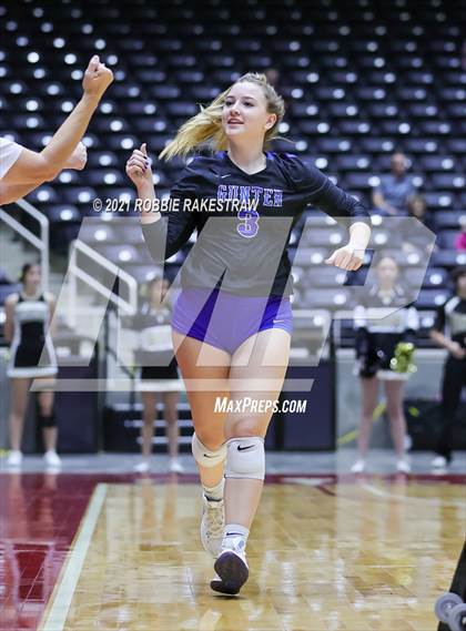 Thumbnail 2 in Bushland vs. Gunter (UIL Volleyball 3A Finals) photogallery.