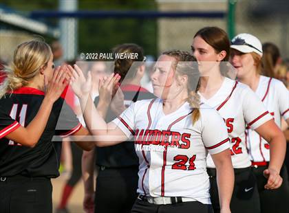 Thumbnail 3 in  Montgomery vs. Tri-Valley (PIAA Class A First Round Playoff) photogallery.