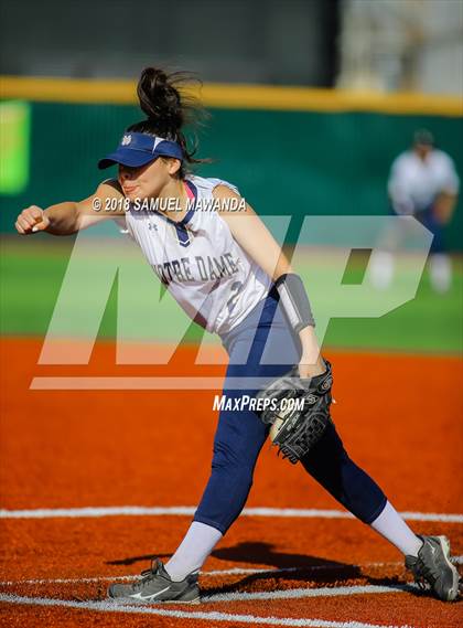 Thumbnail 3 in Notre Dame (SO) vs Chatsworth photogallery.