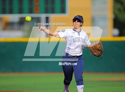Thumbnail 3 in Notre Dame (SO) vs Chatsworth photogallery.