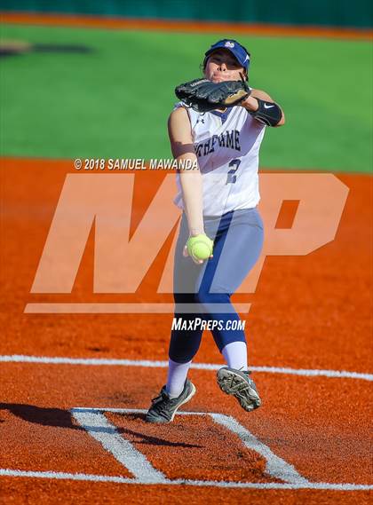Thumbnail 1 in Notre Dame (SO) vs Chatsworth photogallery.