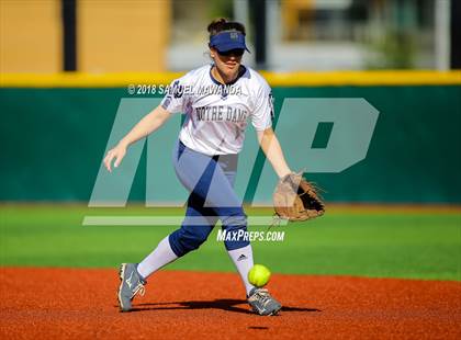 Thumbnail 3 in Notre Dame (SO) vs Chatsworth photogallery.