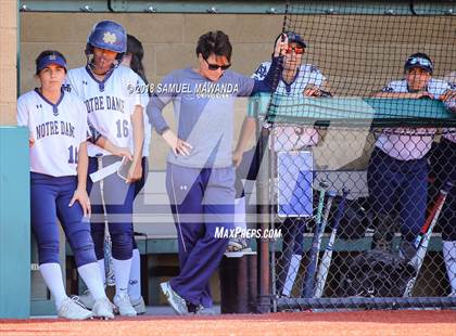 Thumbnail 1 in Notre Dame (SO) vs Chatsworth photogallery.