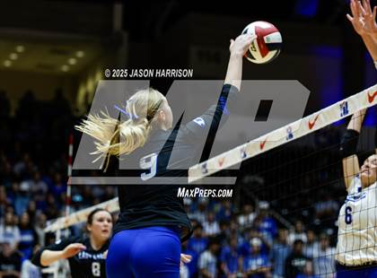 Thumbnail 3 in La Vernia vs. Decatur (UIL 4A D1 Volleyball Final) photogallery.