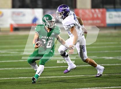 Thumbnail 3 in Hominy vs. Gore (OSSAA Class A Semifinal) photogallery.