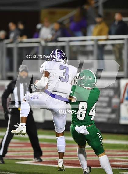 Thumbnail 3 in Hominy vs. Gore (OSSAA Class A Semifinal) photogallery.