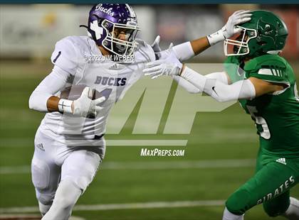 Thumbnail 3 in Hominy vs. Gore (OSSAA Class A Semifinal) photogallery.