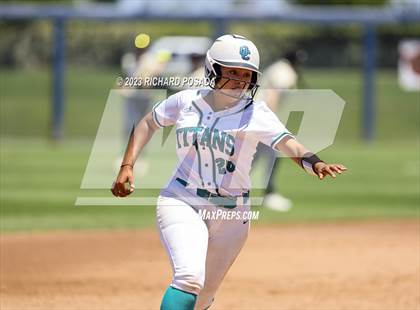 Thumbnail 3 in Mission College Prep @ Orange Cove (2023 CIF CS Softball Championships-DIVISION 4) photogallery.