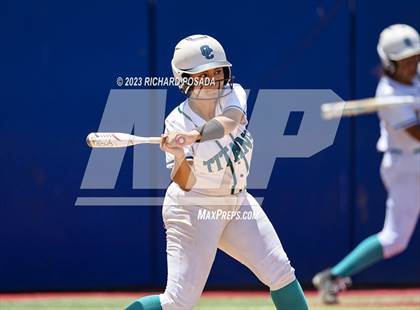 Thumbnail 3 in Mission College Prep @ Orange Cove (2023 CIF CS Softball Championships-DIVISION 4) photogallery.