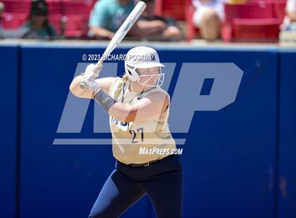 Thumbnail 2 in Mission College Prep @ Orange Cove (2023 CIF CS Softball Championships-DIVISION 4) photogallery.