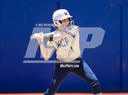 Thumbnail 2 in Mission College Prep @ Orange Cove (2023 CIF CS Softball Championships-DIVISION 4) photogallery.