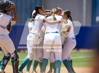 Thumbnail 1 in Mission College Prep @ Orange Cove (2023 CIF CS Softball Championships-DIVISION 4) photogallery.