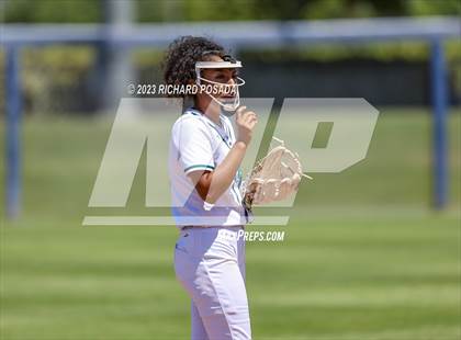 Thumbnail 1 in Mission College Prep @ Orange Cove (2023 CIF CS Softball Championships-DIVISION 4) photogallery.