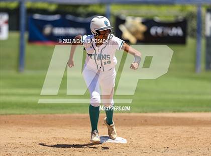 Thumbnail 1 in Mission College Prep @ Orange Cove (2023 CIF CS Softball Championships-DIVISION 4) photogallery.