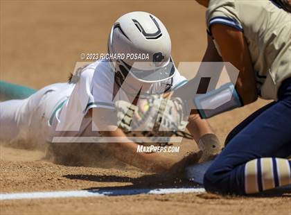 Thumbnail 3 in Mission College Prep @ Orange Cove (2023 CIF CS Softball Championships-DIVISION 4) photogallery.