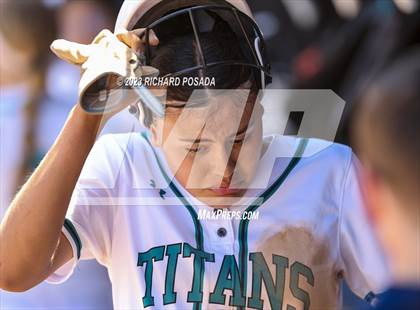 Thumbnail 2 in Mission College Prep @ Orange Cove (2023 CIF CS Softball Championships-DIVISION 4) photogallery.
