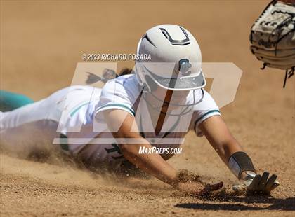 Thumbnail 1 in Mission College Prep @ Orange Cove (2023 CIF CS Softball Championships-DIVISION 4) photogallery.