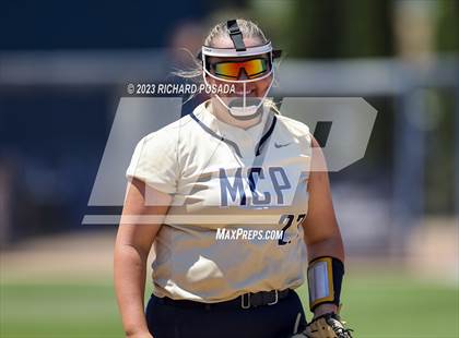 Thumbnail 1 in Mission College Prep @ Orange Cove (2023 CIF CS Softball Championships-DIVISION 4) photogallery.