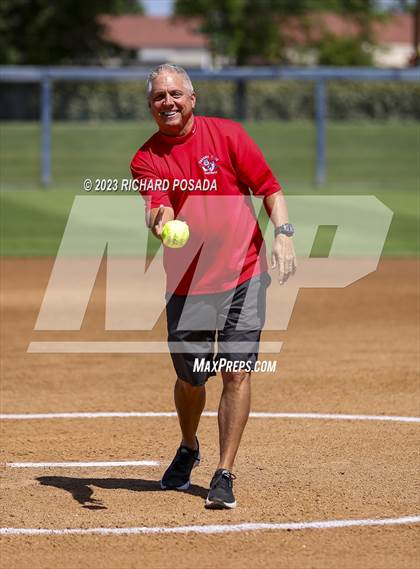 Thumbnail 2 in Mission College Prep @ Orange Cove (2023 CIF CS Softball Championships-DIVISION 4) photogallery.
