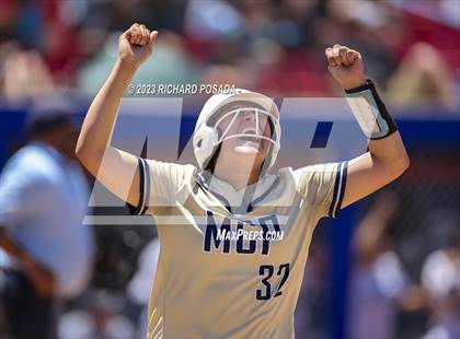 Thumbnail 3 in Mission College Prep @ Orange Cove (2023 CIF CS Softball Championships-DIVISION 4) photogallery.
