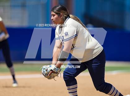Thumbnail 2 in Mission College Prep @ Orange Cove (2023 CIF CS Softball Championships-DIVISION 4) photogallery.