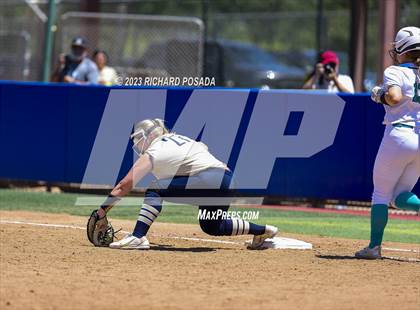 Thumbnail 2 in Mission College Prep @ Orange Cove (2023 CIF CS Softball Championships-DIVISION 4) photogallery.