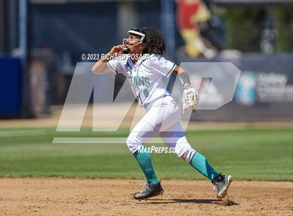 Thumbnail 1 in Mission College Prep @ Orange Cove (2023 CIF CS Softball Championships-DIVISION 4) photogallery.