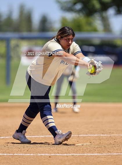 Thumbnail 1 in Mission College Prep @ Orange Cove (2023 CIF CS Softball Championships-DIVISION 4) photogallery.