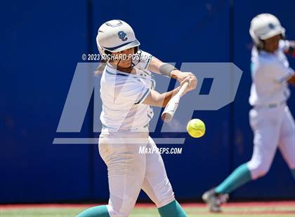Thumbnail 1 in Mission College Prep @ Orange Cove (2023 CIF CS Softball Championships-DIVISION 4) photogallery.