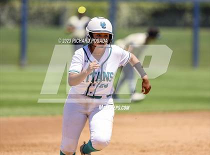 Thumbnail 2 in Mission College Prep @ Orange Cove (2023 CIF CS Softball Championships-DIVISION 4) photogallery.