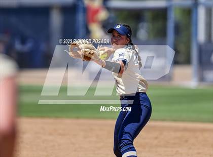 Thumbnail 1 in Mission College Prep @ Orange Cove (2023 CIF CS Softball Championships-DIVISION 4) photogallery.