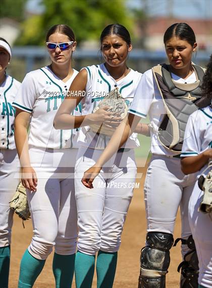Thumbnail 2 in Mission College Prep @ Orange Cove (2023 CIF CS Softball Championships-DIVISION 4) photogallery.