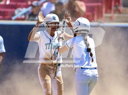 Thumbnail 2 in Mission College Prep @ Orange Cove (2023 CIF CS Softball Championships-DIVISION 4) photogallery.