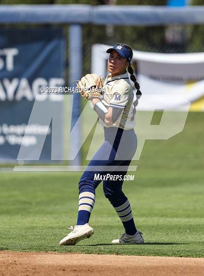 Thumbnail 3 in Mission College Prep @ Orange Cove (2023 CIF CS Softball Championships-DIVISION 4) photogallery.