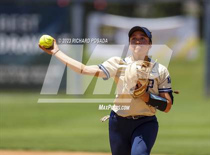 Thumbnail 2 in Mission College Prep @ Orange Cove (2023 CIF CS Softball Championships-DIVISION 4) photogallery.