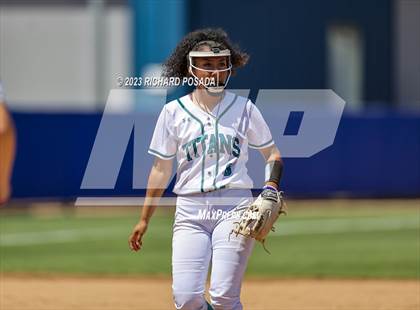 Thumbnail 2 in Mission College Prep @ Orange Cove (2023 CIF CS Softball Championships-DIVISION 4) photogallery.