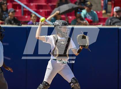 Thumbnail 2 in Mission College Prep @ Orange Cove (2023 CIF CS Softball Championships-DIVISION 4) photogallery.