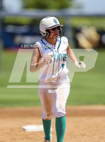 Thumbnail 2 in Mission College Prep @ Orange Cove (2023 CIF CS Softball Championships-DIVISION 4) photogallery.