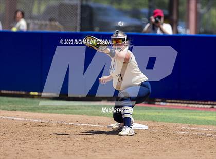 Thumbnail 3 in Mission College Prep @ Orange Cove (2023 CIF CS Softball Championships-DIVISION 4) photogallery.