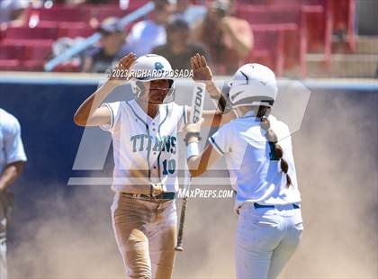 Thumbnail 1 in Mission College Prep @ Orange Cove (2023 CIF CS Softball Championships-DIVISION 4) photogallery.