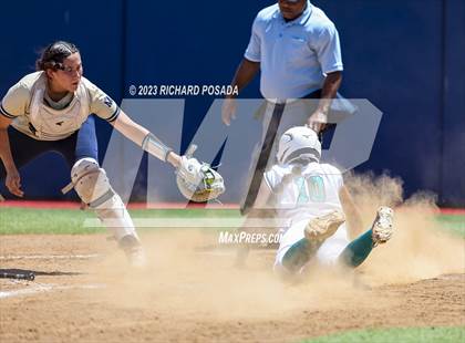 Thumbnail 2 in Mission College Prep @ Orange Cove (2023 CIF CS Softball Championships-DIVISION 4) photogallery.