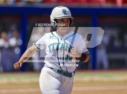 Thumbnail 2 in Mission College Prep @ Orange Cove (2023 CIF CS Softball Championships-DIVISION 4) photogallery.