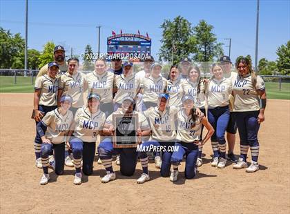 Thumbnail 2 in Mission College Prep @ Orange Cove (2023 CIF CS Softball Championships-DIVISION 4) photogallery.