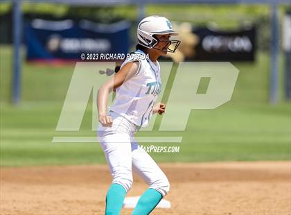 Thumbnail 2 in Mission College Prep @ Orange Cove (2023 CIF CS Softball Championships-DIVISION 4) photogallery.